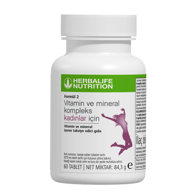 Vitamin ve Mineral Kompleks Kadınlar için